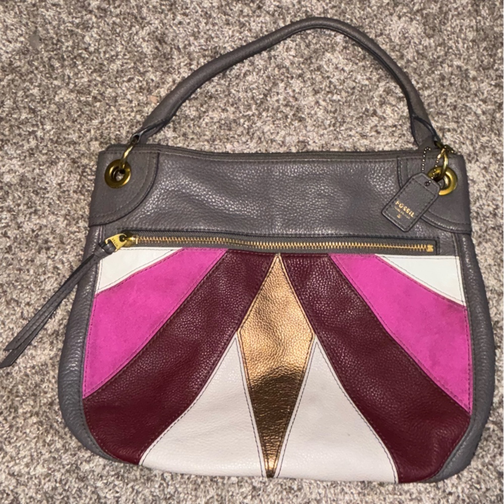 Colorful Fossil Purse
